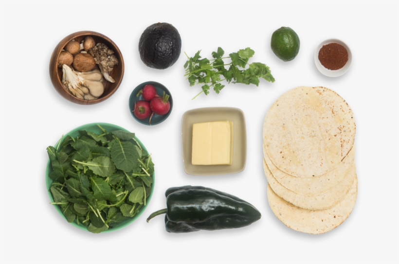 Mushroom & Poblano Pepper Quesadillas With Monterey - Monterey Jack, transparent png download