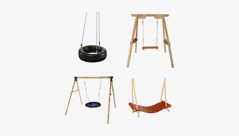Plum Spider Monkey 2 Wooden Swing Set, transparent png download