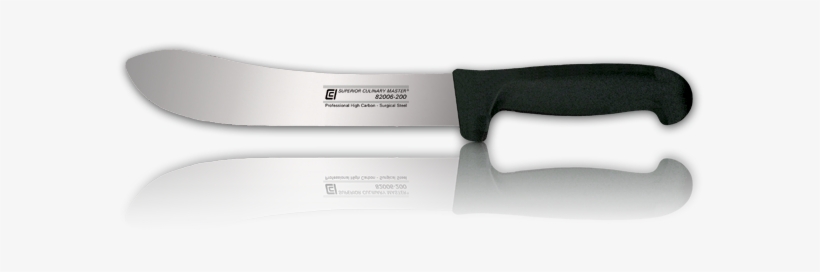 8" Butcher Knife, Poly/s Handle - Butcher Knife, transparent png download