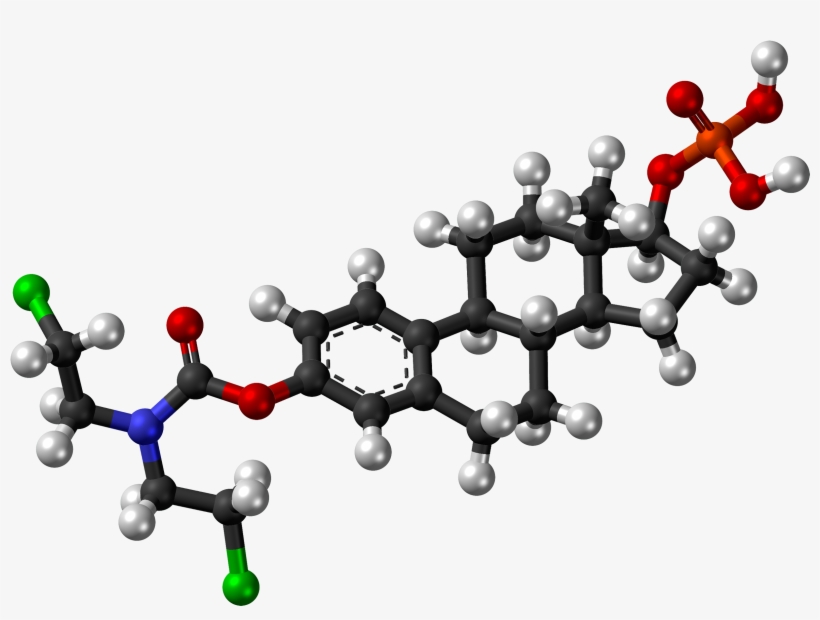Estramustine Phosphate Molecule Ball - Acid, transparent png download