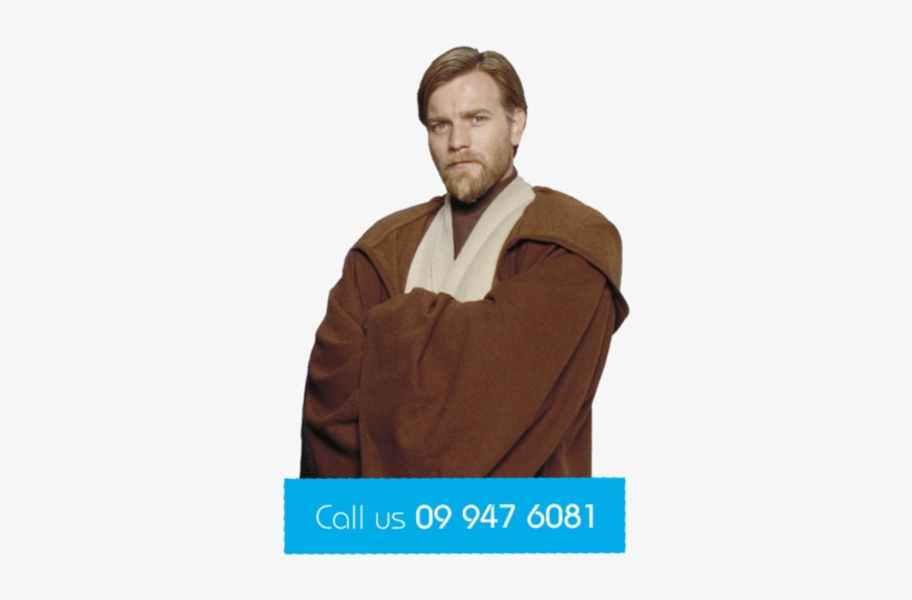 Star Wars Party - Obi Wan Kenobi No Background, transparent png download