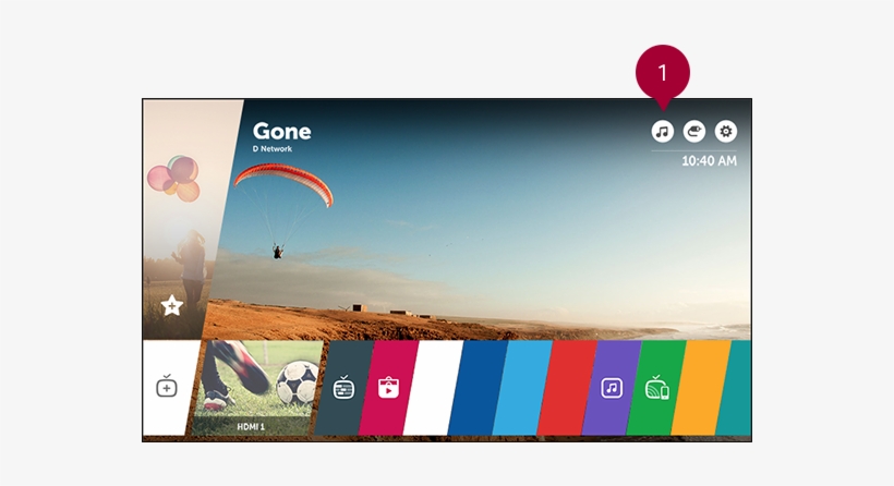 lg smart tv icon