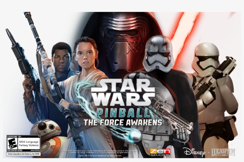 Zen Studios - Star Wars The Force Awakens Png, transparent png download