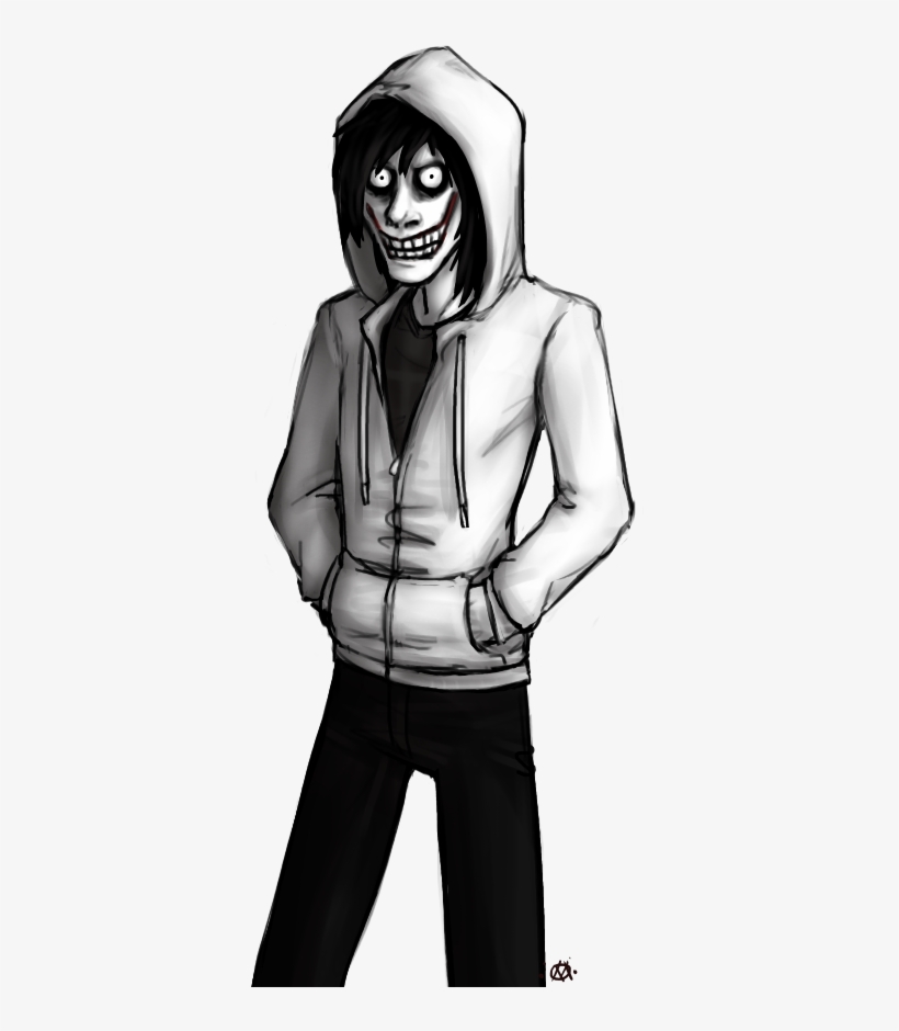 Jeff The Killer By Sinjawolfpaw - Human, transparent png download
