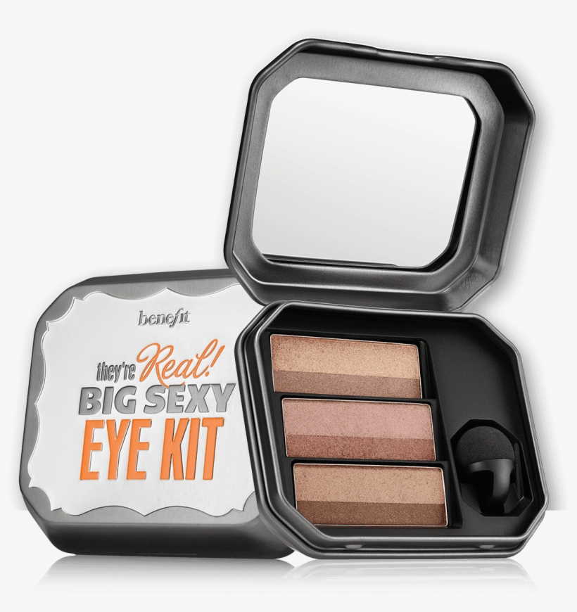 Two Tone Eyeshadow Duos Include Pigmented Matt, Shimmer, - Theyre Real Big Sexy Eye Kit, transparent png download