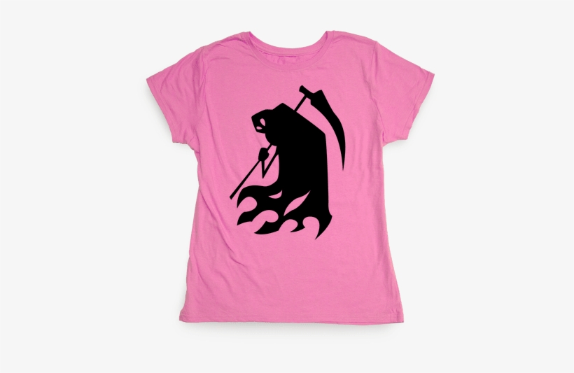 Kanji's Grim Reaper Womens T-shirt - T-shirt, transparent png download