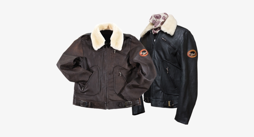 old school flight jacket