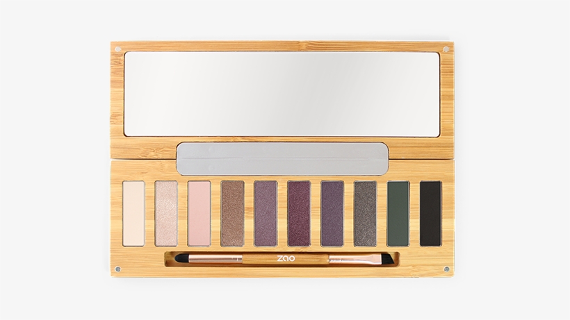 This Beautiful Bamboo Palette Contains 10 Pearly And - Palette Zao, transparent png download
