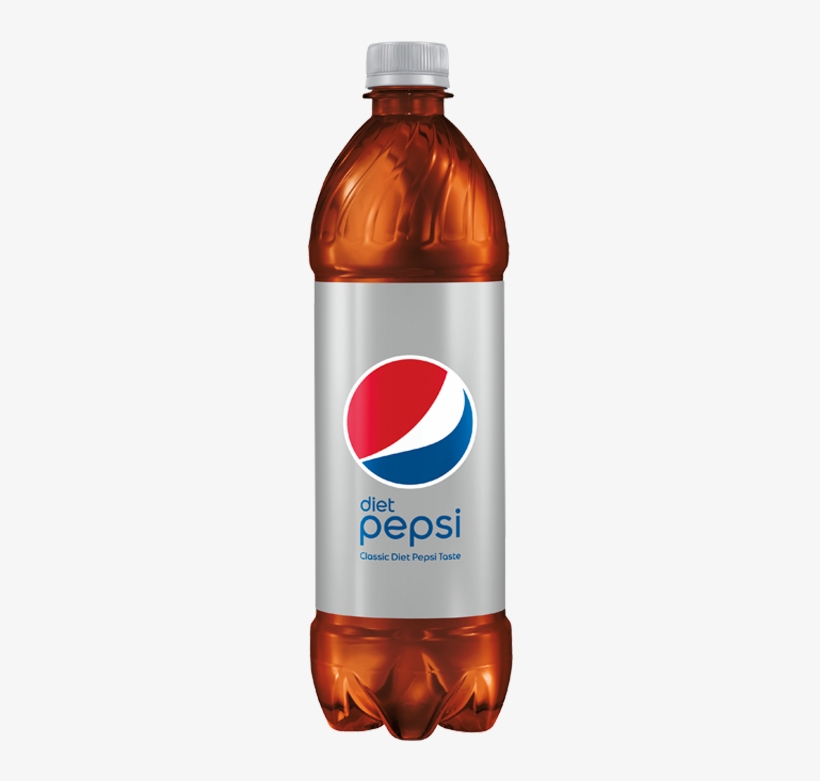 Diet Pepsi Cola 24 Fl. Oz. Bottle, transparent png download