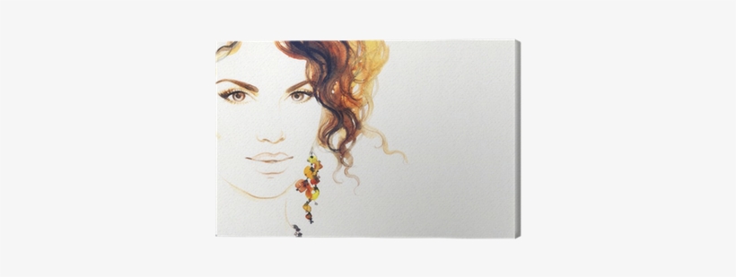 Woman Portrait - Painting, transparent png download