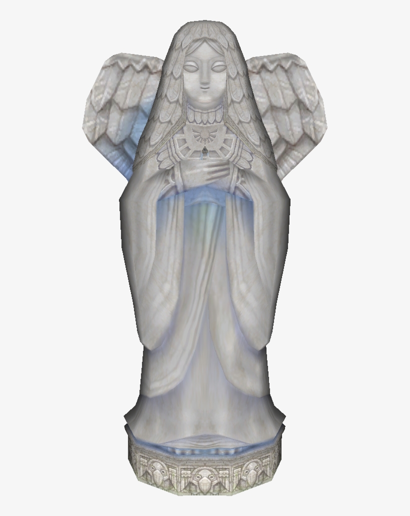 Statue Of The Goddess Zelda Deesse Hylia PNG Image Transparent PNG