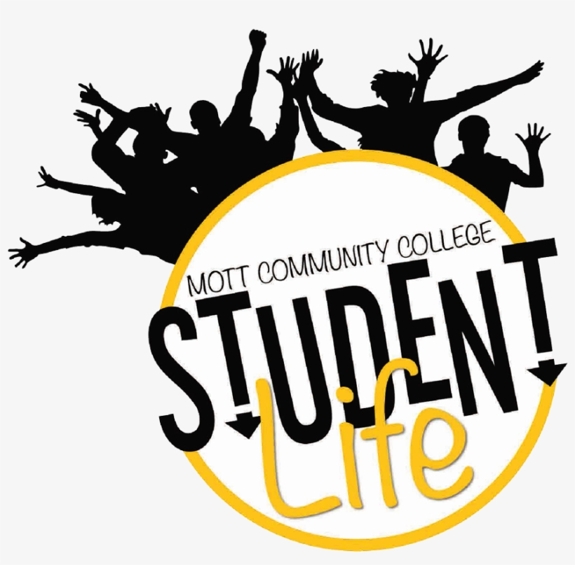 Mott Community College Student Life Logo - Student Life, transparent png download