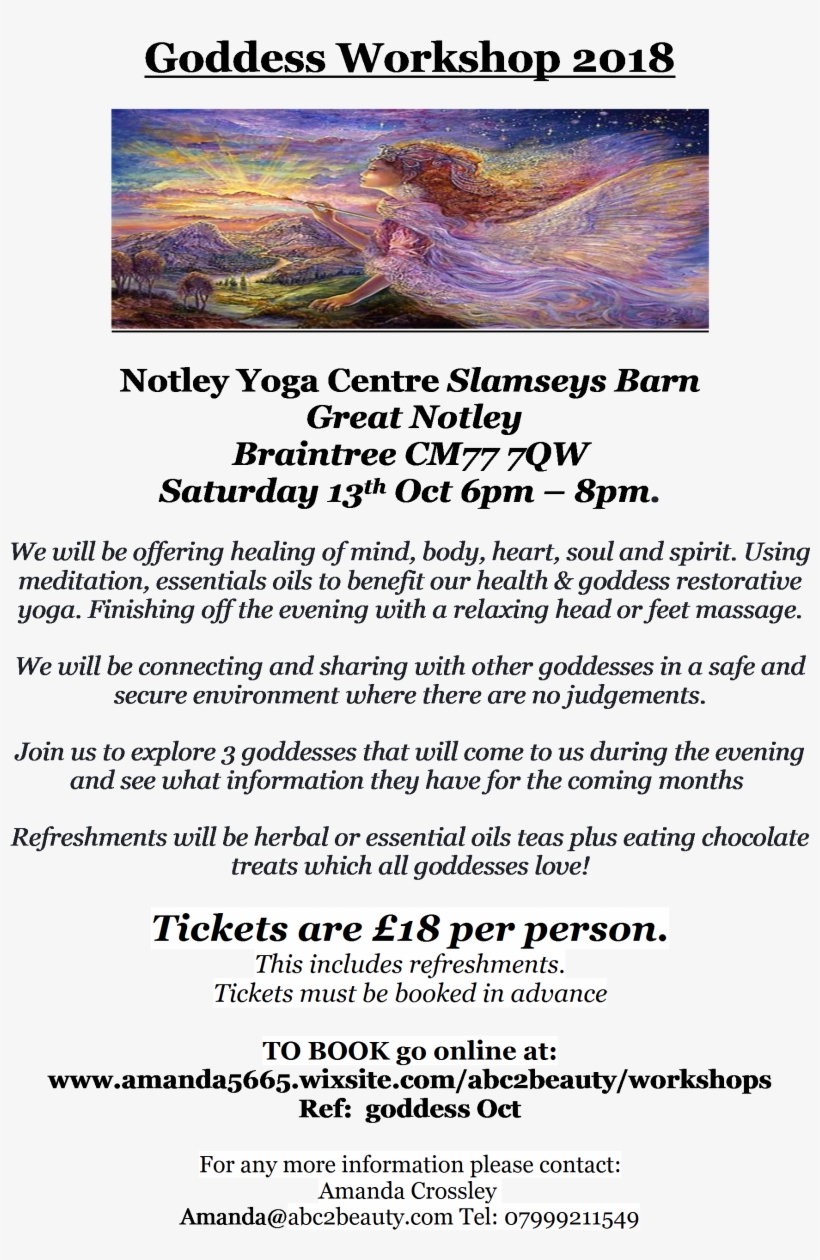 Goddess Oct 2018 Png - Calendario, transparent png download