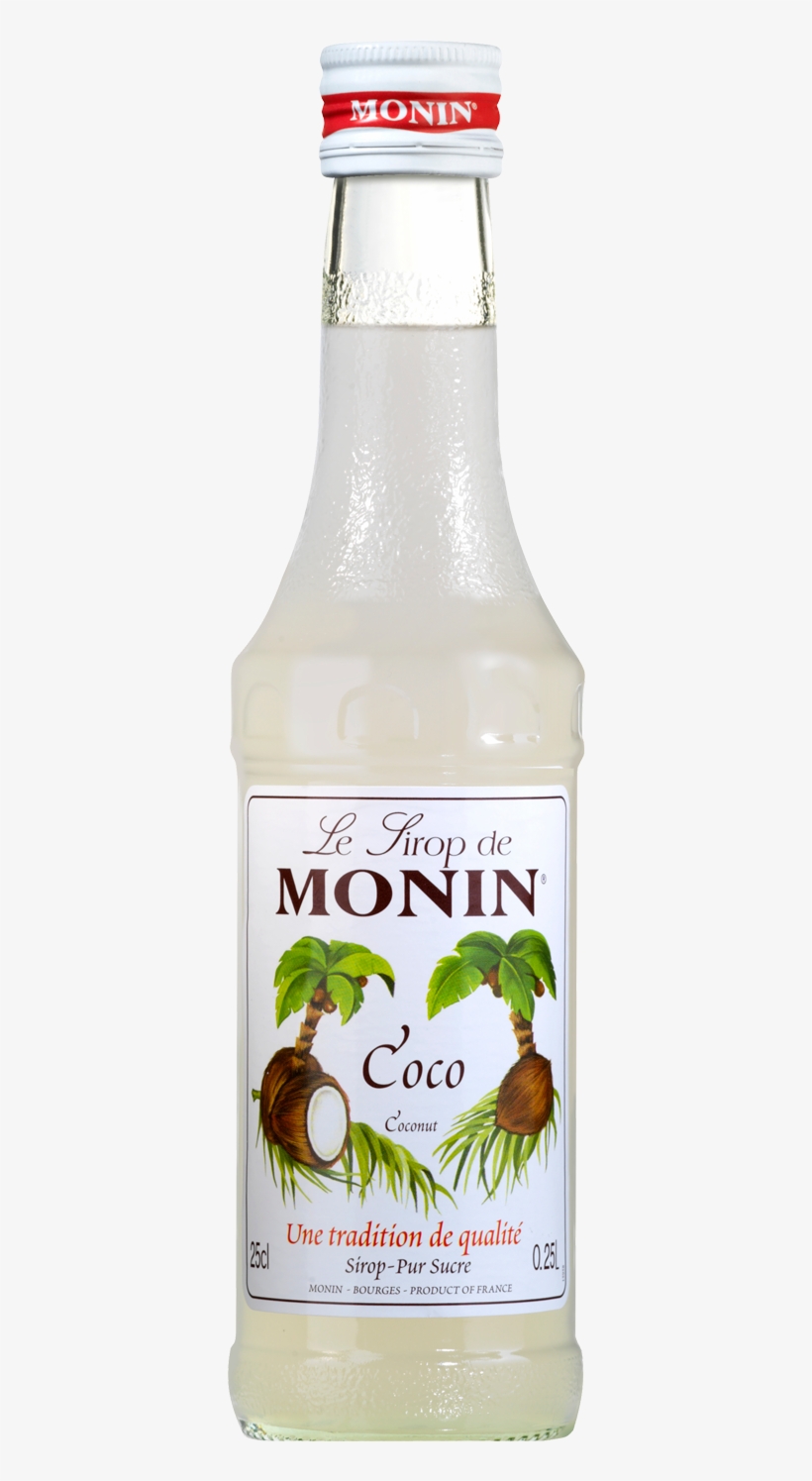 Monin Coconut Syrup - Monin Mojito Mint Syrup, 250ml, transparent png download