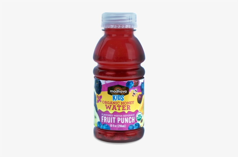 Kids Organic Honey Water Fruit Punch 10 Oz - Mudhava Fruit Punch Organic Drink, transparent png download