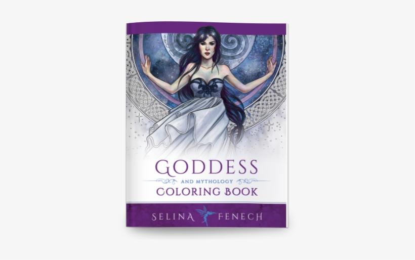 Goddess And Mythology Colouring Book - Goddess And Mythology Coloring Book, transparent png download