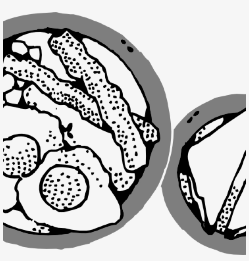 Breakfast Clipart Free Pumpkin Clipart Hatenylo - Black And White Breakfast Clip Art Png, transparent png download