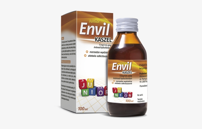 Envil Cough Junior Syrup - Syrop Wykrztuśny, transparent png download