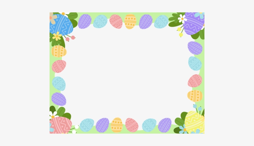 Decorative - イースター フレーム, transparent png download