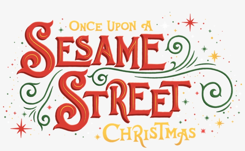 Once Upon A Sesame Strsesame Street Logo Png - Once Upon A Sesame Street Christmas (sesame Street), transparent png download