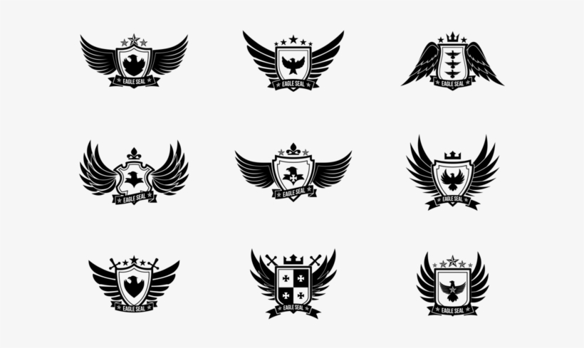 Eagle Seal Free Vector - Aguia Png Vetor, transparent png download