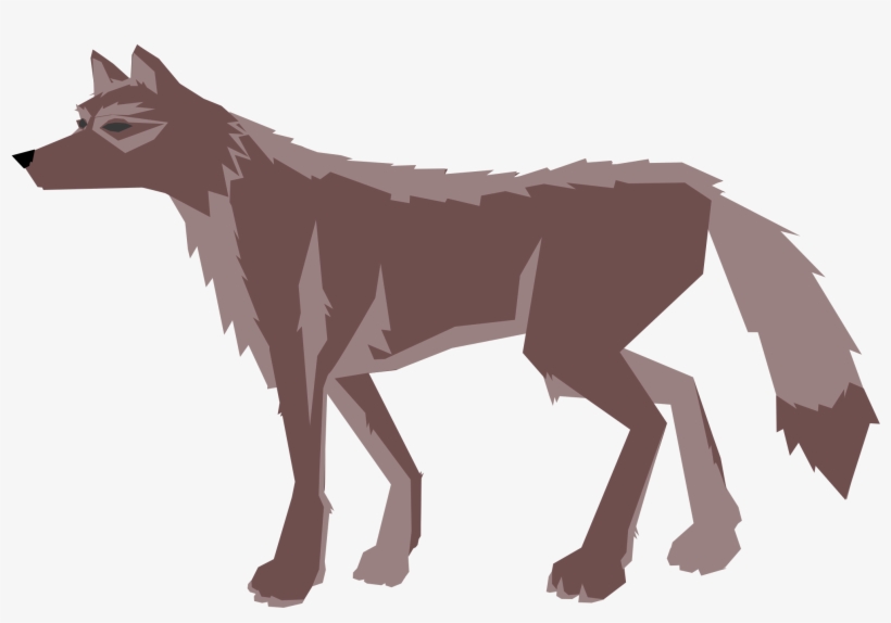 Wolf Silhouette Clip Art At Getdrawings - Wolf Clipart Transparent, transparent png download