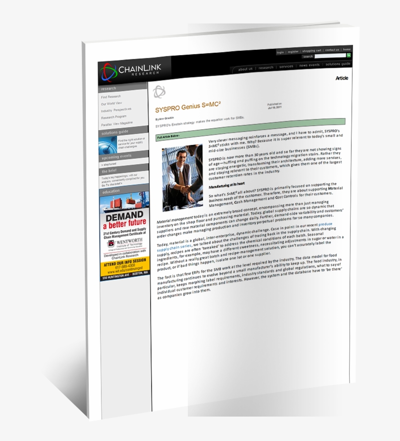 Erp For Smb Analyst Report - Online Advertising, transparent png download