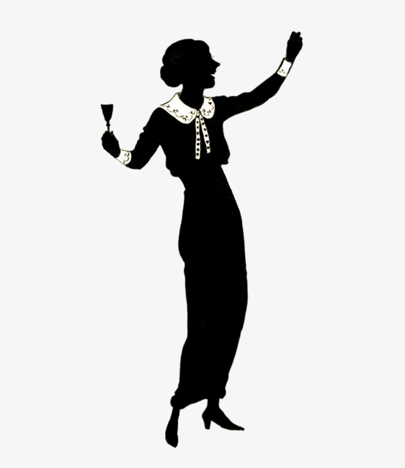 Business Woman Silhouette Png Download, transparent png download