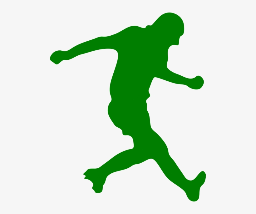 Soccer Player Silhouette, transparent png download