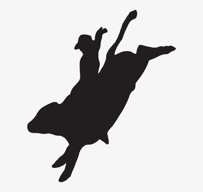 Silhouette Of A Horse Rearing, transparent png download