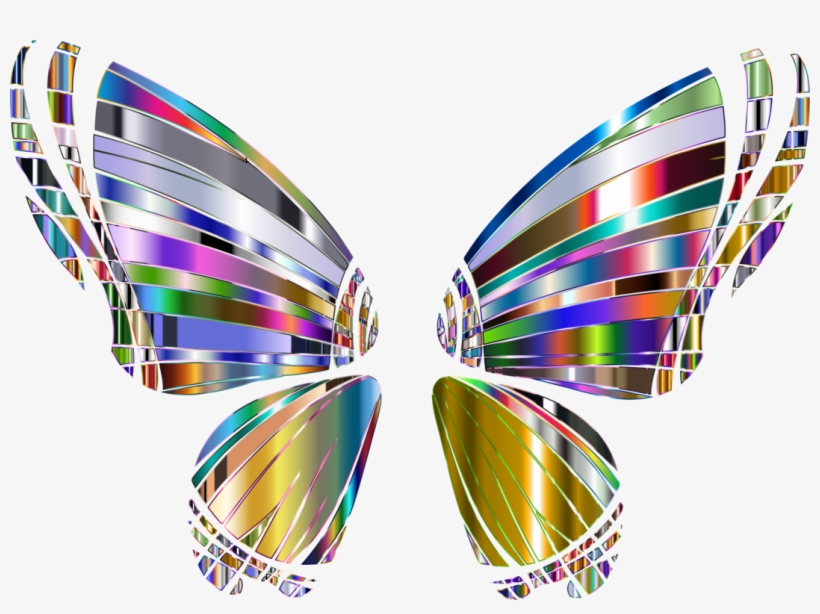 Butterfly Computer Icons Rgb Color Model Silhouette - Clip Art, transparent png download