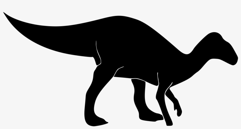 Open - Ornithopod Silhouette, transparent png download