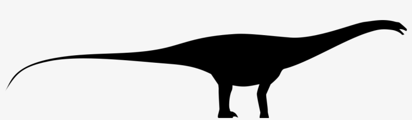 File - Apatosaurus Silhouette - Svg - Computer File, transparent png download