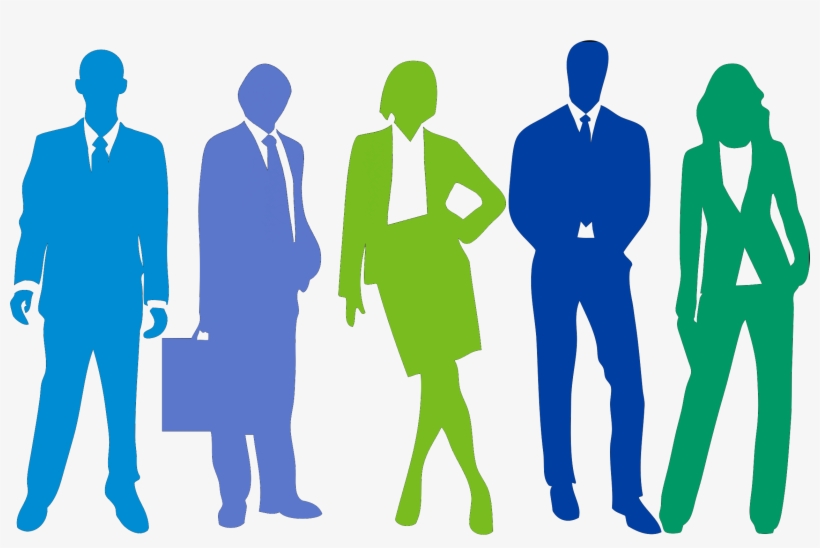 Professional People Silhouette - Entrepreneurship Black And White, transparent png download