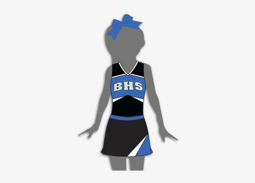 Cheer Uniform Silhouette, transparent png download