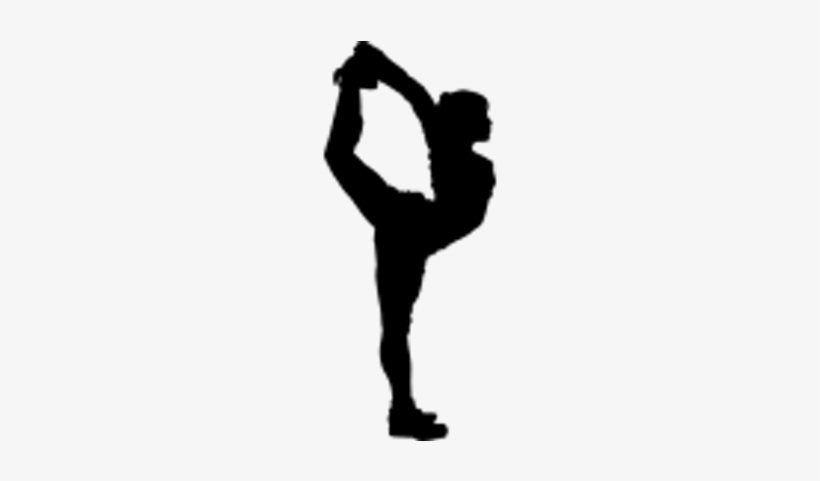 Youknowyoucheerwhen - Cheerleading Silhouette, transparent png download
