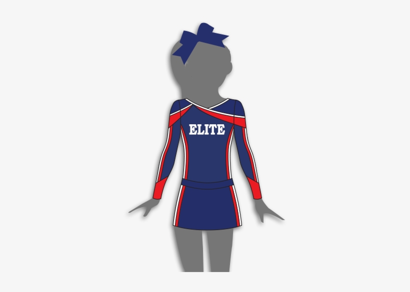 Sporty Cheerleading Uniform Style By Gk - Red And Blue Cheer Uniforms, transparent png download
