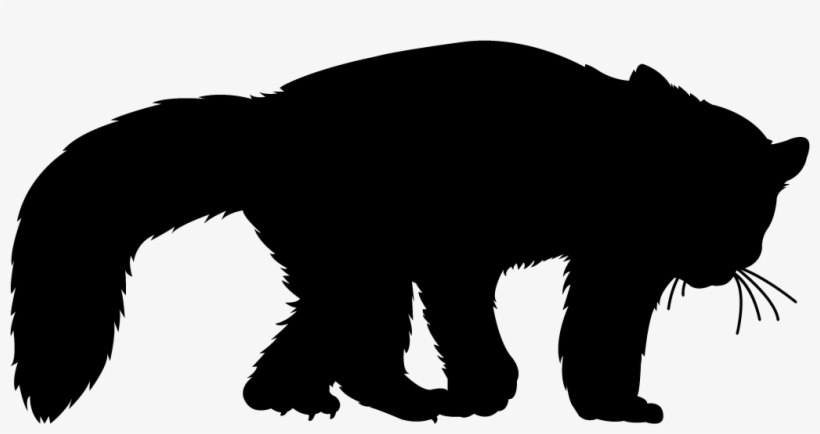Red Panda Silhouette Png - Red Panda Silhouette Vector, transparent png download