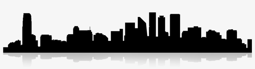 Cities Skylines Silhouette Clip Art Transprent Png - Silhouette Of City Png, transparent png download