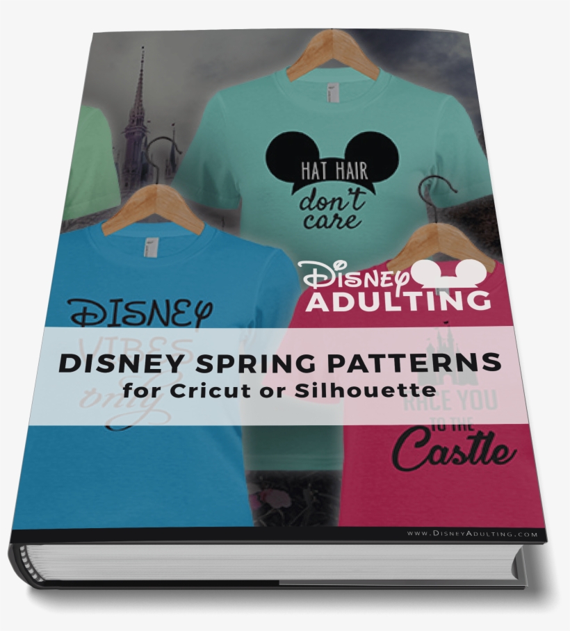 Diy Disney Shirts Disney Patterns For Cricut Or Silhouette - Book, transparent png download