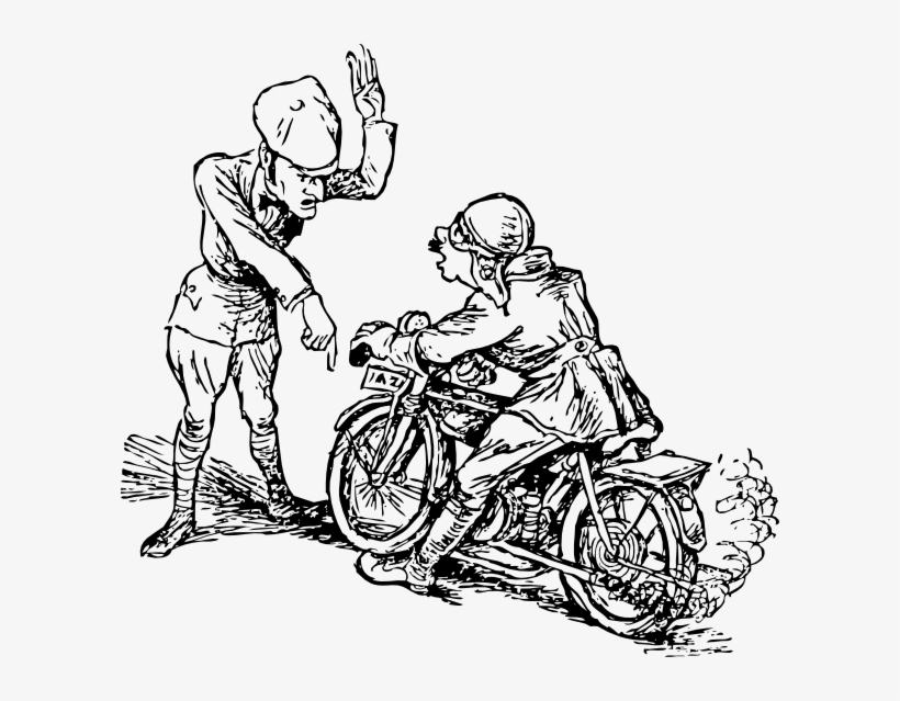 Vector Free Vectors Download 4vector - Motorcycle Clip Art, transparent png download