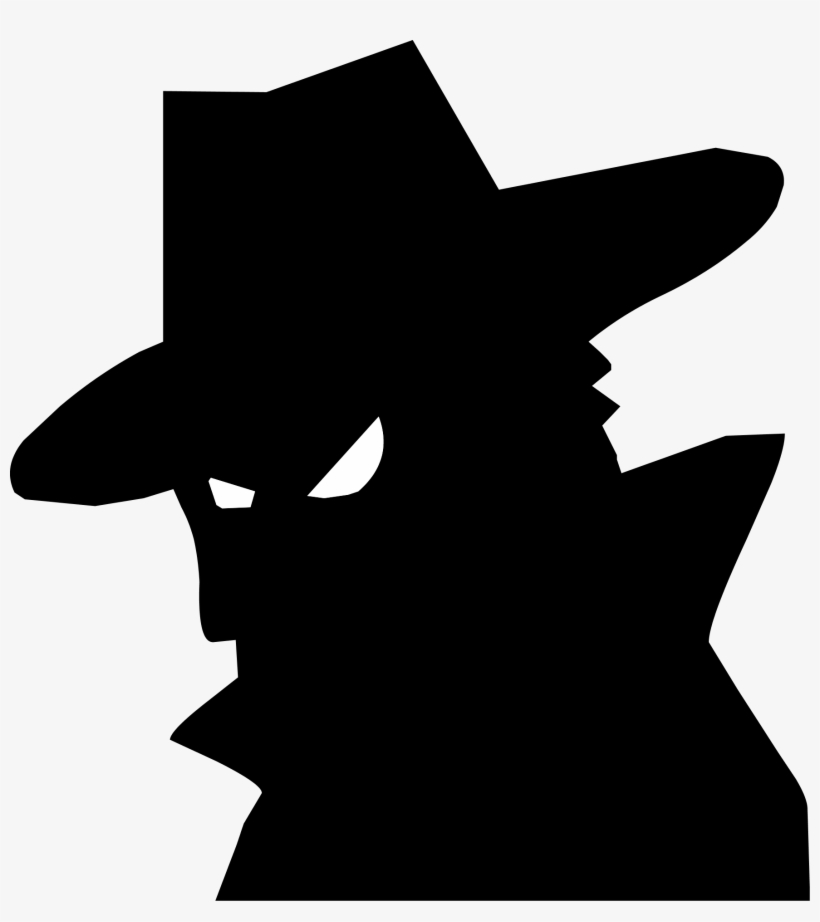 Spy Icon - Spy Silhouette, transparent png download