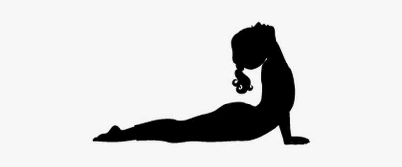Yoga Silhouette Transparent Background - Yoga Clip Art Png, transparent png download
