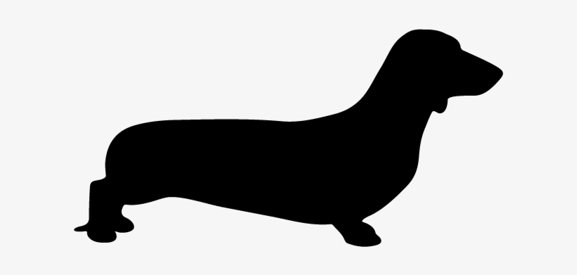 Dachshund Dog Silhouette 24 - Dog, transparent png download
