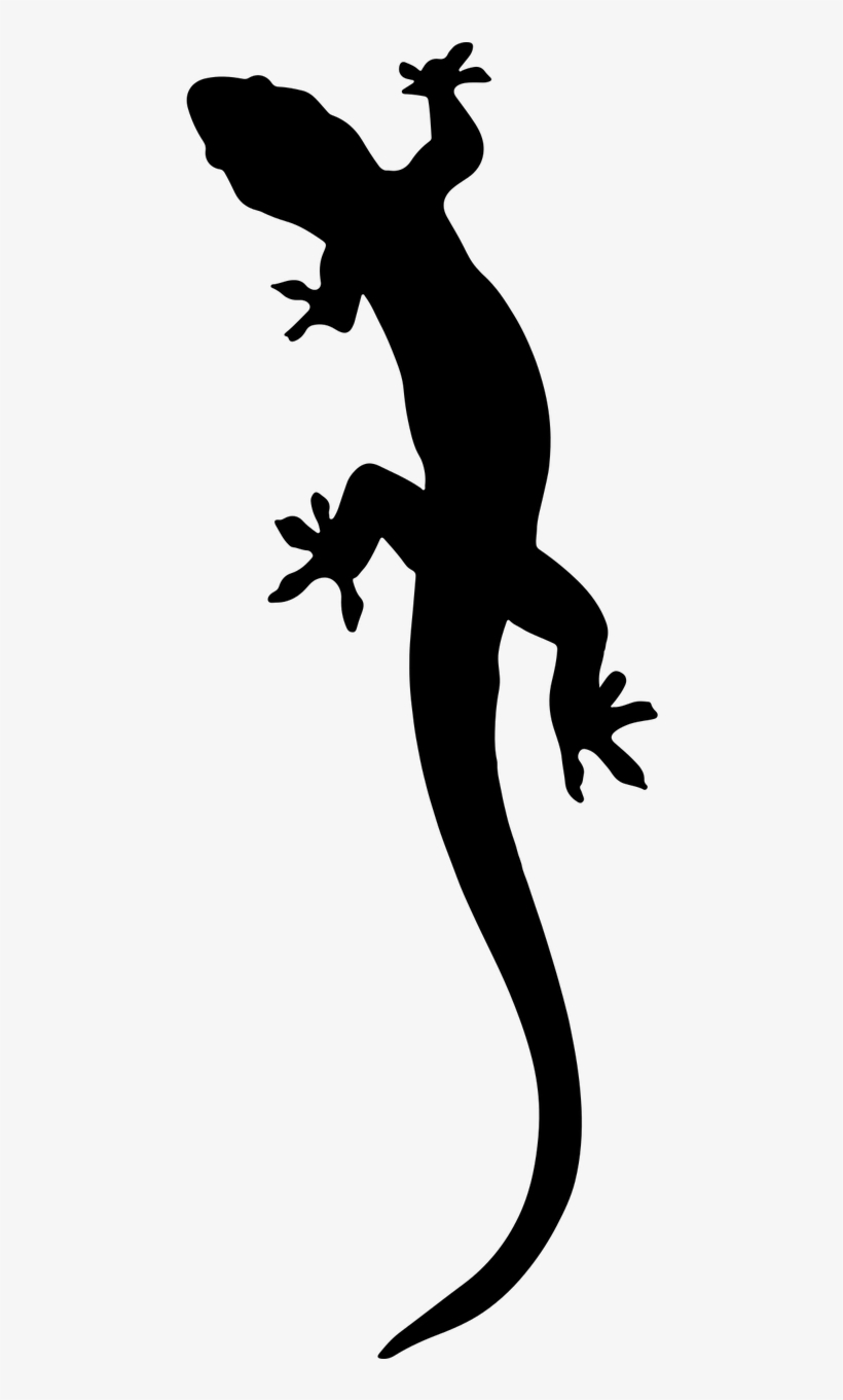 Dachshund Clipart Silhouette - Salamander Silhouette, transparent png download