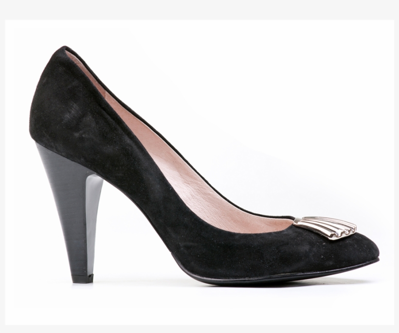 Ninja Silhouette - Gianvito Rossi Black Suede Pumps, transparent png download
