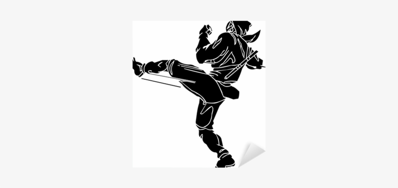 Vector Eps Illustration - Ninja Sticker 45, transparent png download