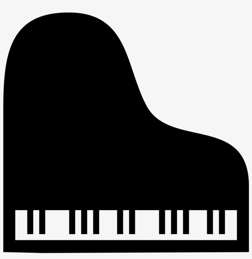 Drumline Silhouette - Small Piano Icon, transparent png download