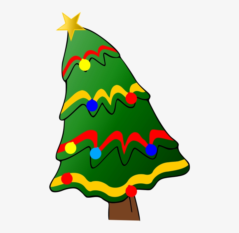 Christmas Tree With Presents Clipart Holiday Canned Food Drive PNG