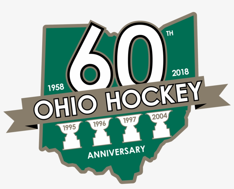 Ohio Hockey Celebrates Its 60th Anniversary - Ohio Bobcats, transparent png download